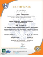 ISO 9001:2015 Cerificate
